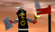 Cedric in the PC version of Lego Island 2