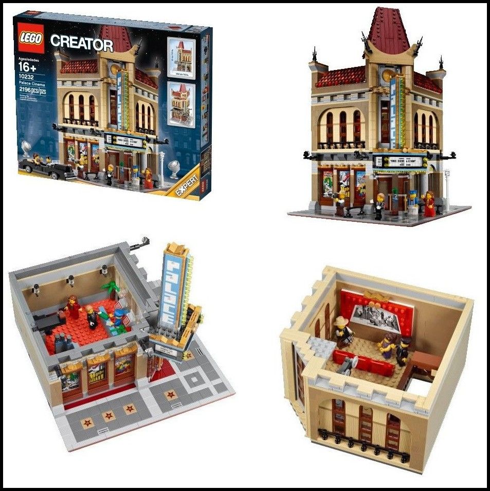 INSTRUCTIONS/MANUAL ONLY Lego Modular Building 10232 Palace Cinema New 