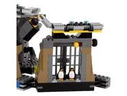 Prison segment with back 'blown' off.