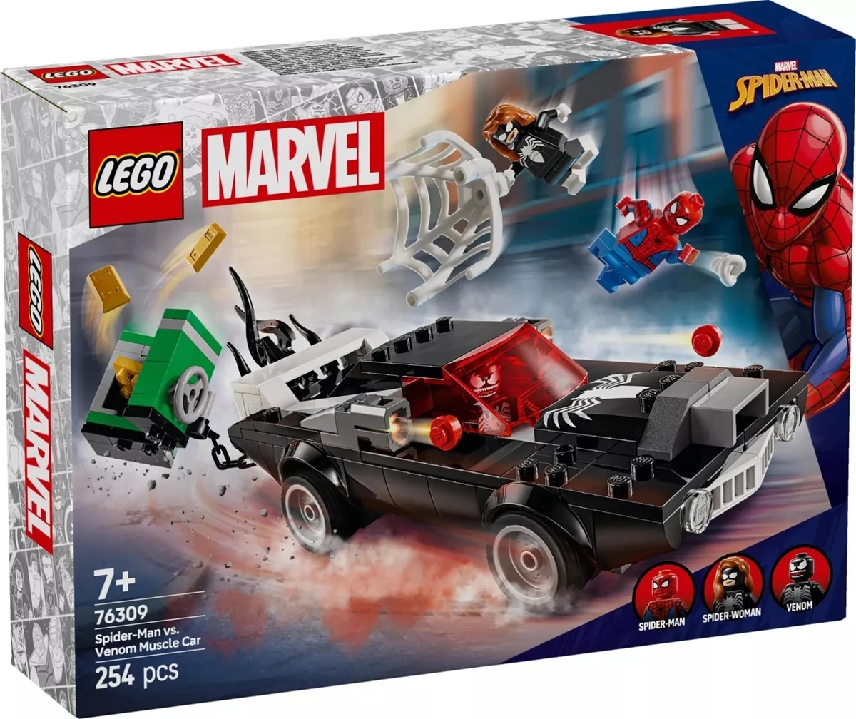 76309 Spider-Man vs. Venom Muscle Car | Brickipedia | Fandom