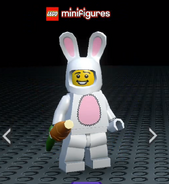 Bunny Suit Guy in LEGO Quest & Collect