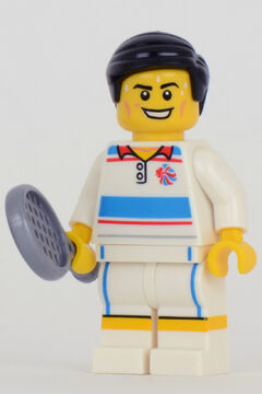 Lego tennis player top