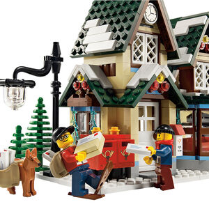 10222 Winter Village Post Office Brickipedia Fandom Lego 10222 winter village post office from the creator series (exclusive). 10222 winter village post office