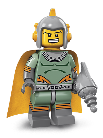 #2 CIRCUS STRONG MAN Minifigure - Bagged 71018 Lego Minifigures Series 17