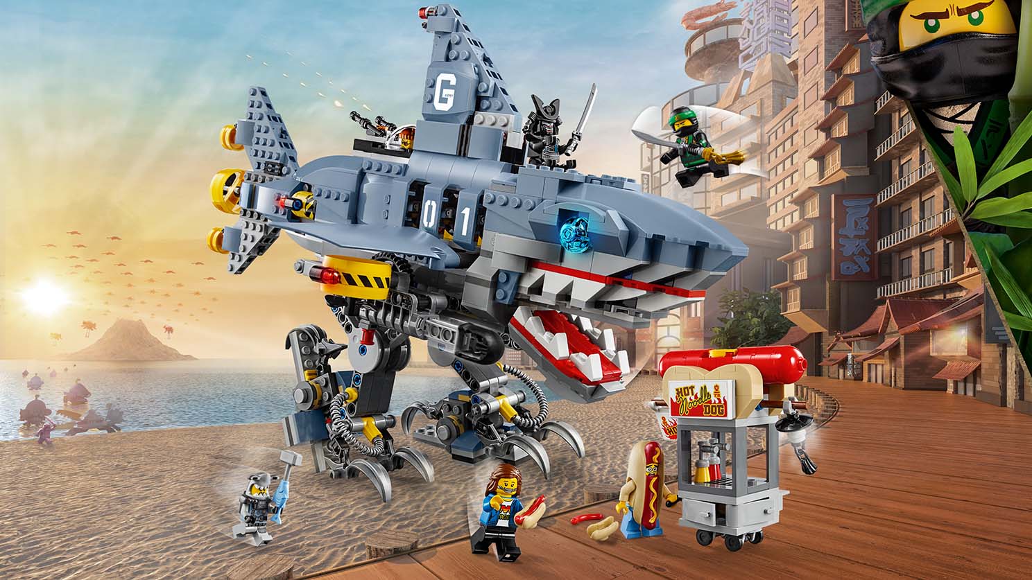 70656 Le requin mécanique de Garmadon | Wiki LEGO | Fandom