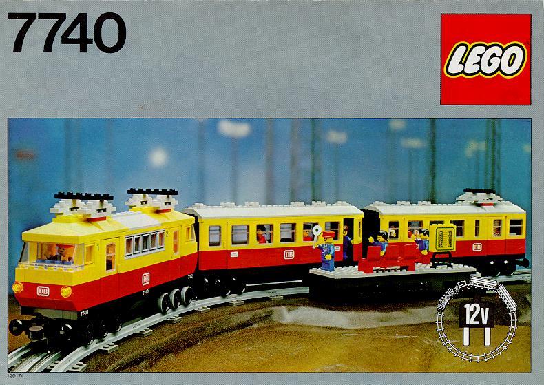 Kræft Natur bag 7740 Inter-City Passenger Train Set | Brickipedia | Fandom