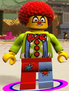 Clown Emmet in The LEGO Movie 2 Videogame.