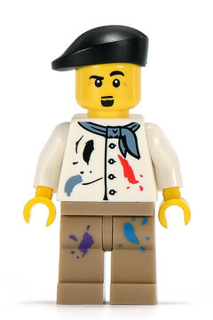 Lego artist minifigure outlet