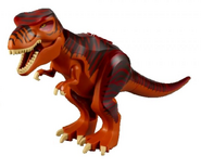 Orange T-Rex from the Dino.