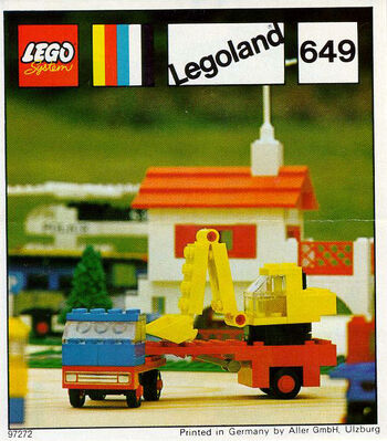 649-Low-Loader with Excavator