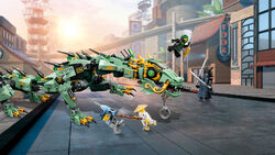 70612 Green Ninja Mech Dragon | Brickipedia | Fandom