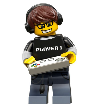 LEGO Series 12 Collectible Minifigure 71007 - Video Game Guy Gamer