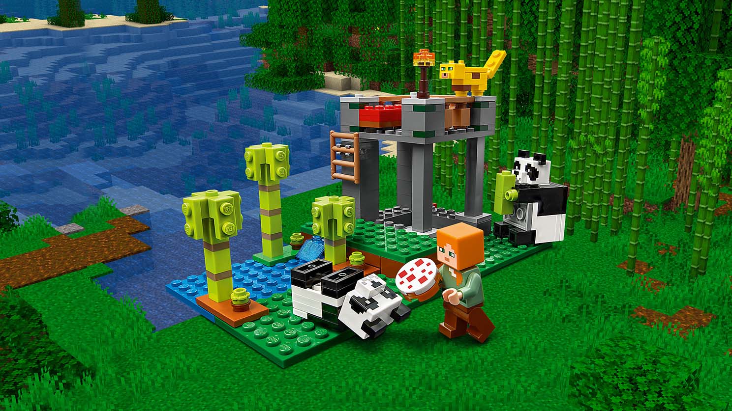 Lego 21172 minecraft™ le portail en ruine jouet pour fille et garçon de 8  ans avec figurines de steve et wither squelette - La Poste