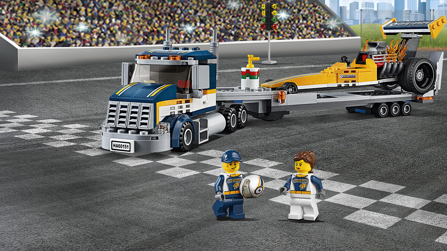 60151 Le transporteur du dragster, Wiki LEGO