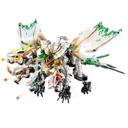 Dragon suprême, de gauche à droite foudre, terre, glace et feu Legacy 70679