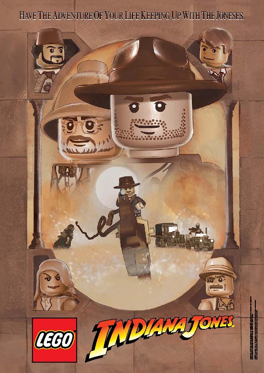 Lego indiana top jones theme