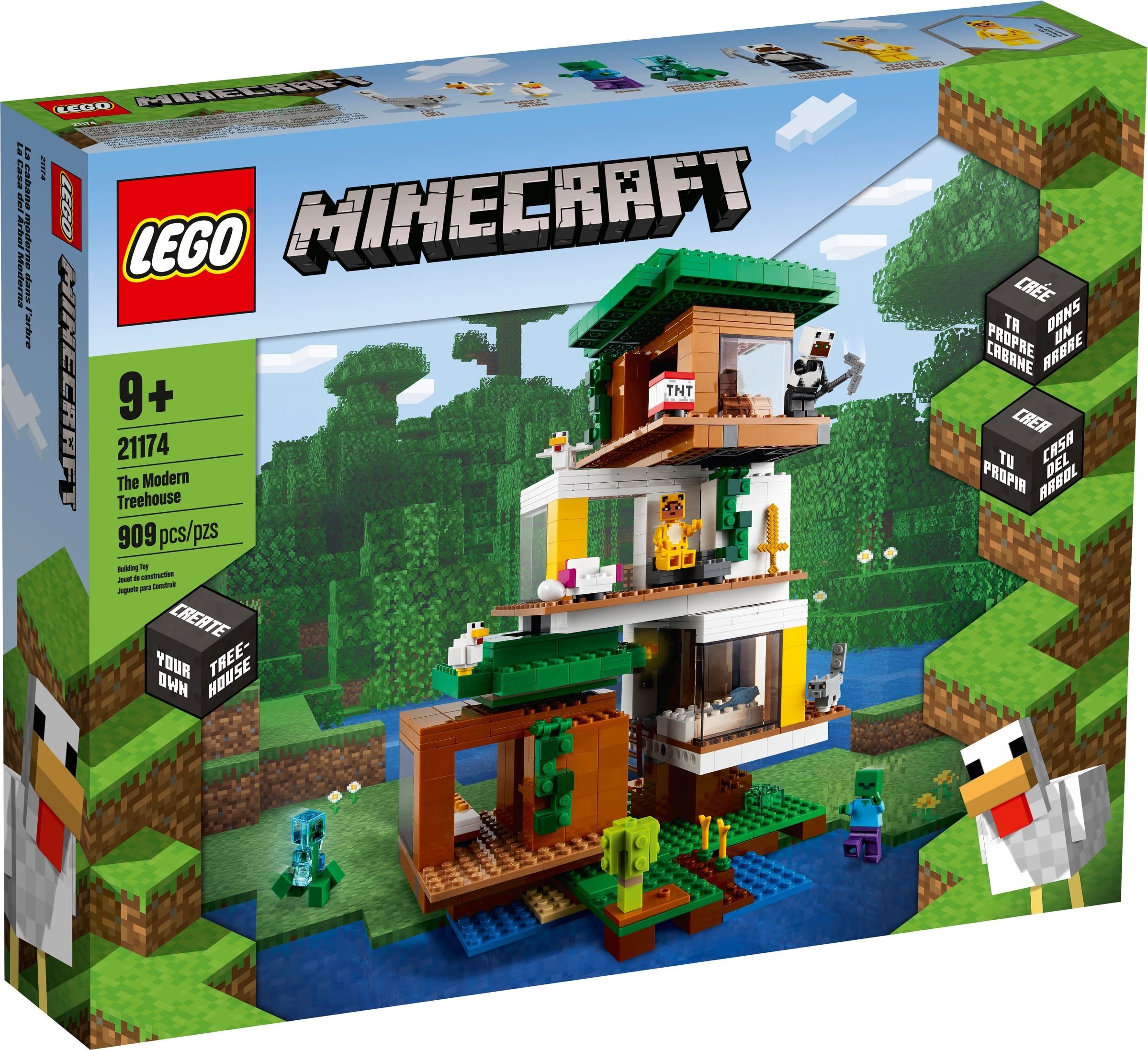 LEGO Minecraft 21174 La cabane moderne dans l'arbre