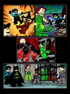 Part of the comic that is included at the back of the instructions