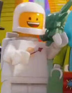 White Classic Spaceman as seen in The LEGO Movie