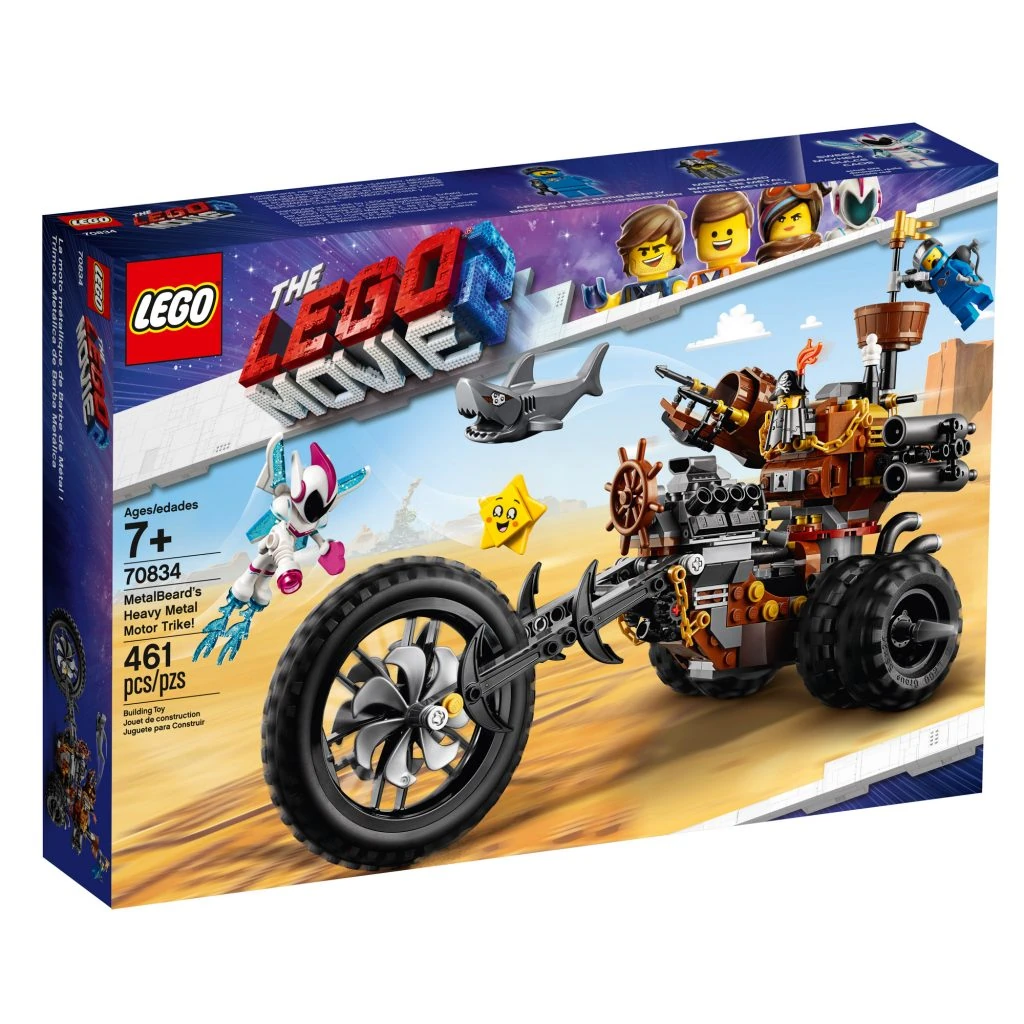 70834 MetalBeard's Heavy Metal Motor Trike! | Brickipedia | Fandom