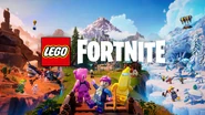Brite Bomber in the LEGO Fortnite Key Art.