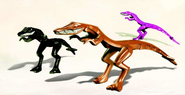 CGI render of Mutant Lizards