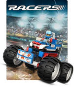 The Racers logo on LEGO.com