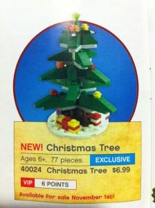 LEGO Christmas Tree Set 40024