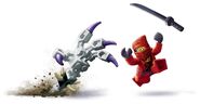 Ninjago skeleton hand