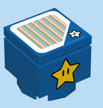 Super Star Block LEGO Super Mario Wiki Fandom