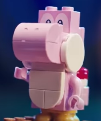 Pink Yoshi LEGO Super Mario Wiki Fandom