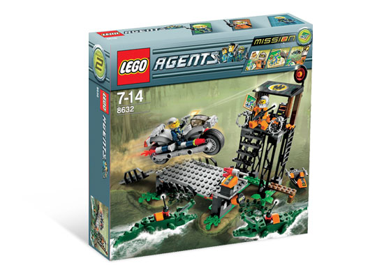 LEGO Agents 8637 - Volcano Base