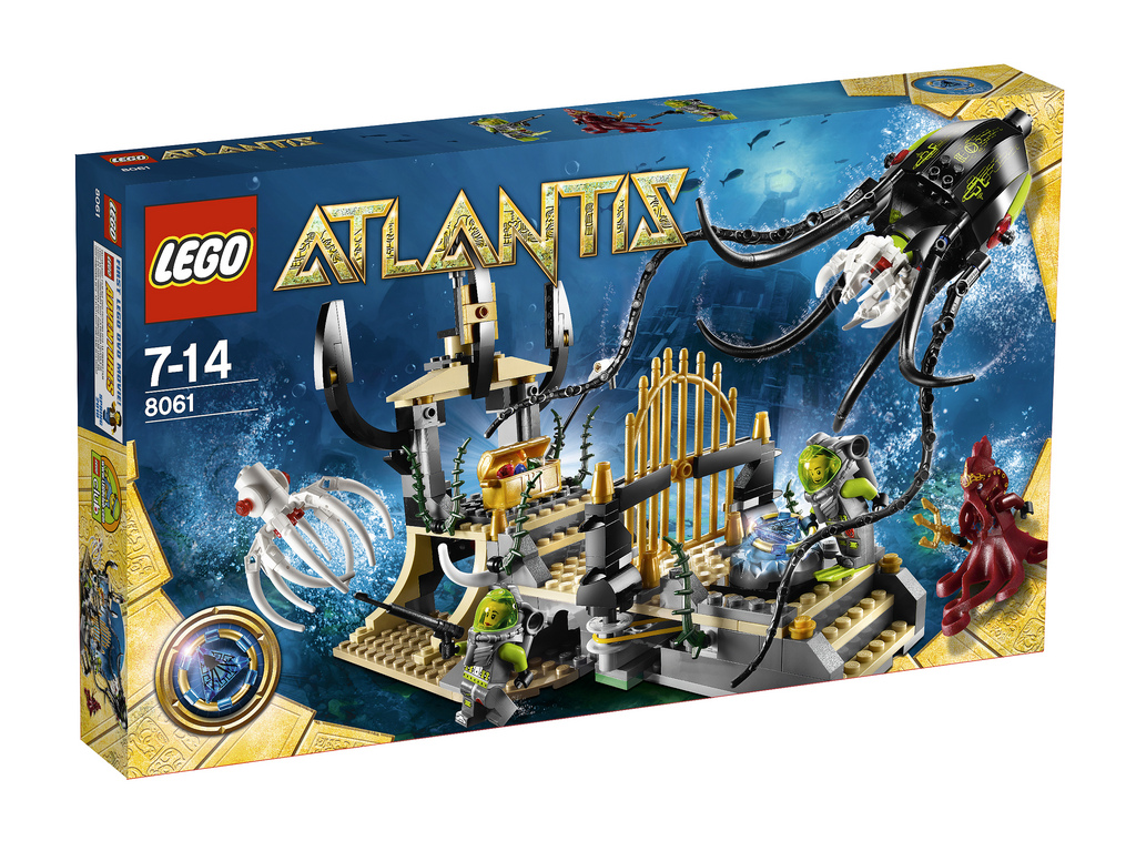 Details about    show original title Lego atl007 Atlantis Squid Warrior 8061 8078 used A12/4 