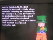 Mad Hatter's bio.