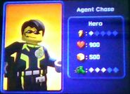 Agent chase stats