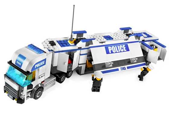 lego city police truck