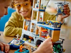 Lego City 60419 Police Prison Island Speed Build Review Lego