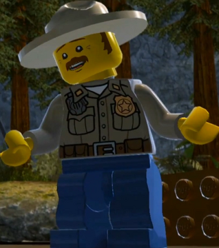 Lego city sheriff store