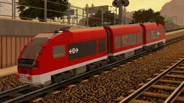 Lego city red train new arrivals