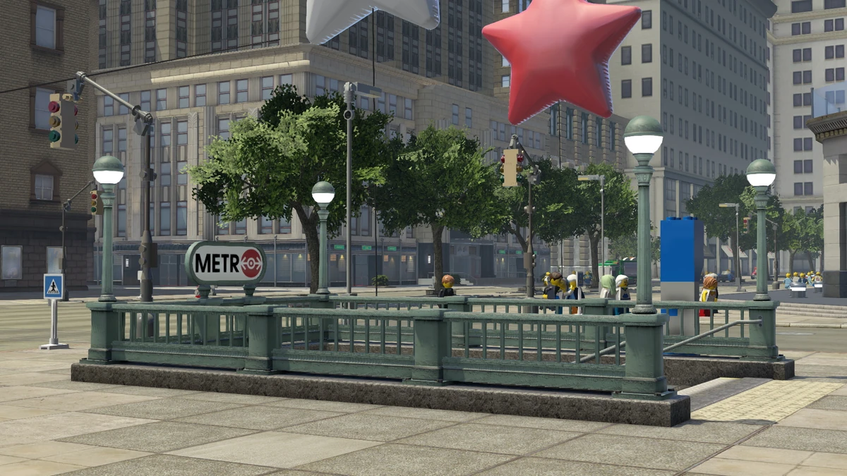 Festival Square Station LEGO City Undercover Wiki Fandom