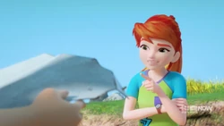 Turning it over to look at the other side is faster.