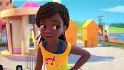 Andrea being yelled at