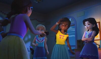 Lego friends online mission van