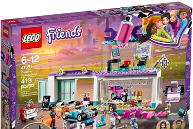 Lego friends heartlake creative tuning shop shop