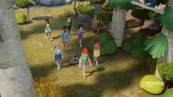 It’s a lovely day to go for a walk in the forest.