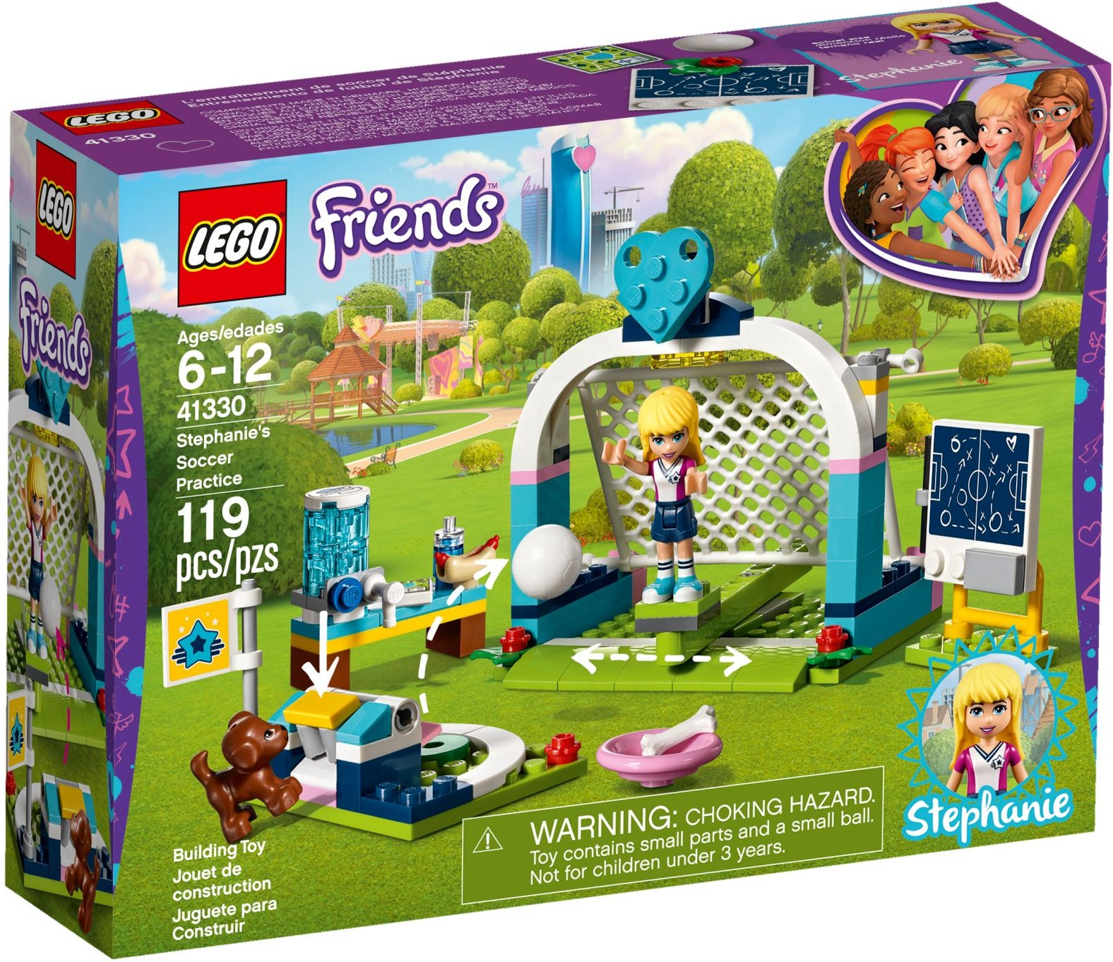 lego friends stephanie soccer