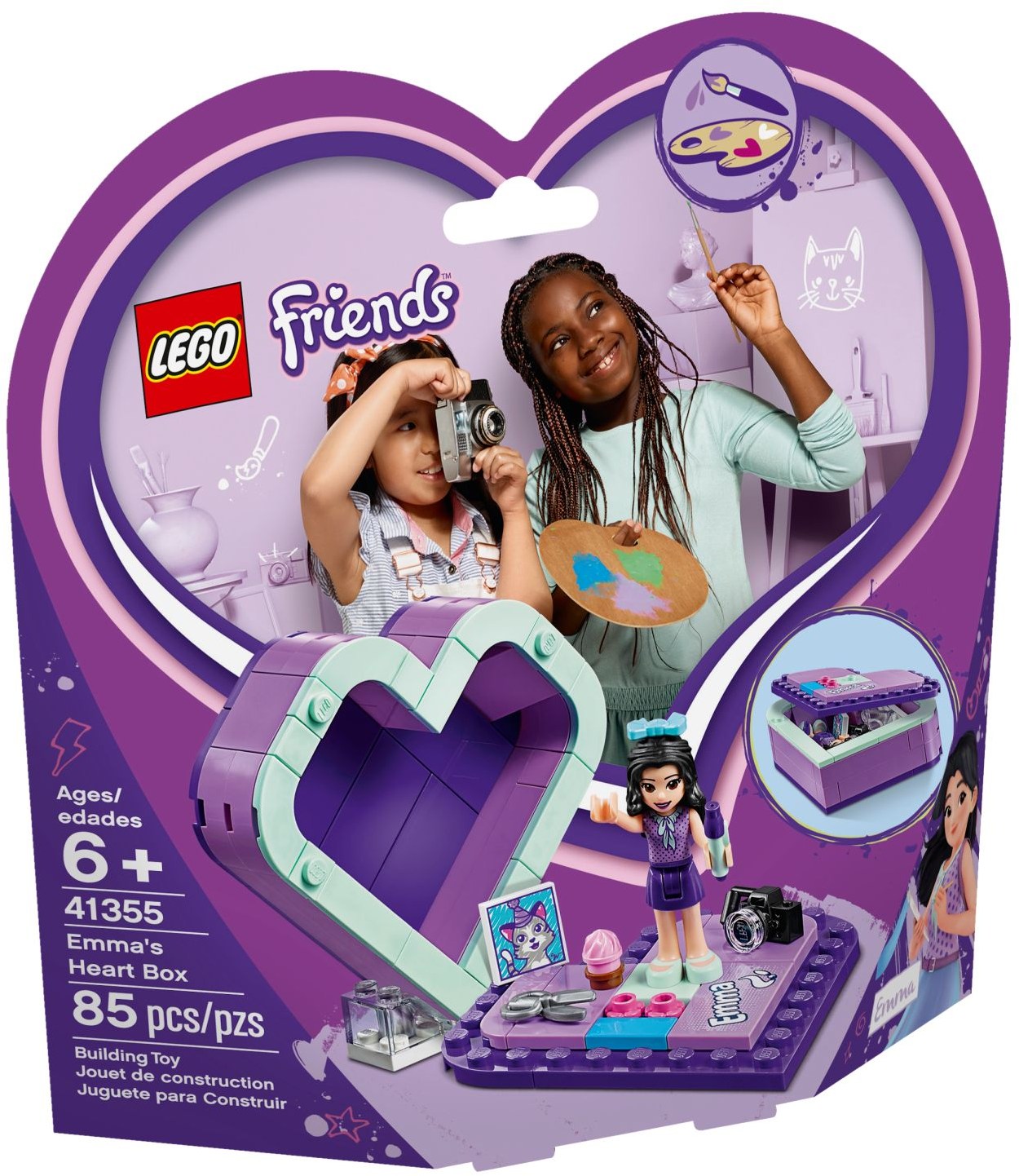 lego friends heart box emma