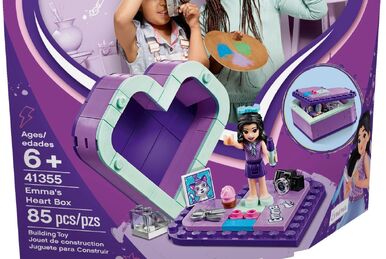 Lego friends heart shaped box hotsell