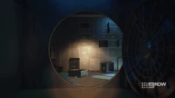 The bank vault has been ransacked.