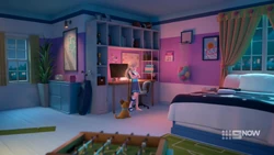 Stephanie wondering what she’ll do for the next few months while her leg heals.